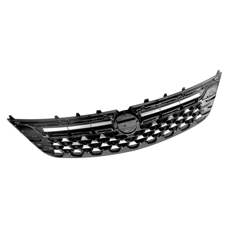 Svart Krom Front Bumper Grill för Opel Astra K 2015-2019 Facelift