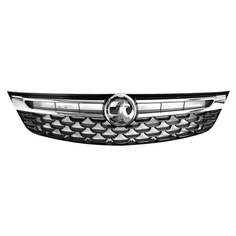 Svart Krom Front Bumper Grill för Opel Astra K 2015-2019 Facelift