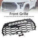 2022-2025 Toyota Tundra TRD PRO Mattschwarzer Frontgrill mit Kameraloch 53101-0C220 53101-0C220