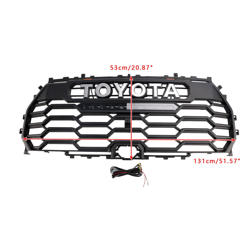 2022-2025 Toyota Tundra TRD PRO Mattschwarzer Frontgrill mit Kameraloch 53101-0C220 53101-0C220