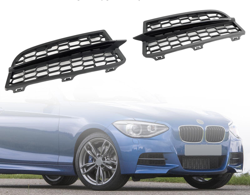 BMW F20/F21 (2011-2015) M-Style Nebelscheinwerfer-Grillset (2-teilig) – Frontstoßstangen-Abdeckung