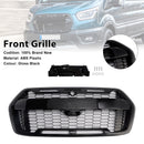 Jäähdyttimen säleikkö Ford Transitille 05.2019 alkaen Raptor look etusäleikkö Laadukas ABS-muovi kiiltävä musta