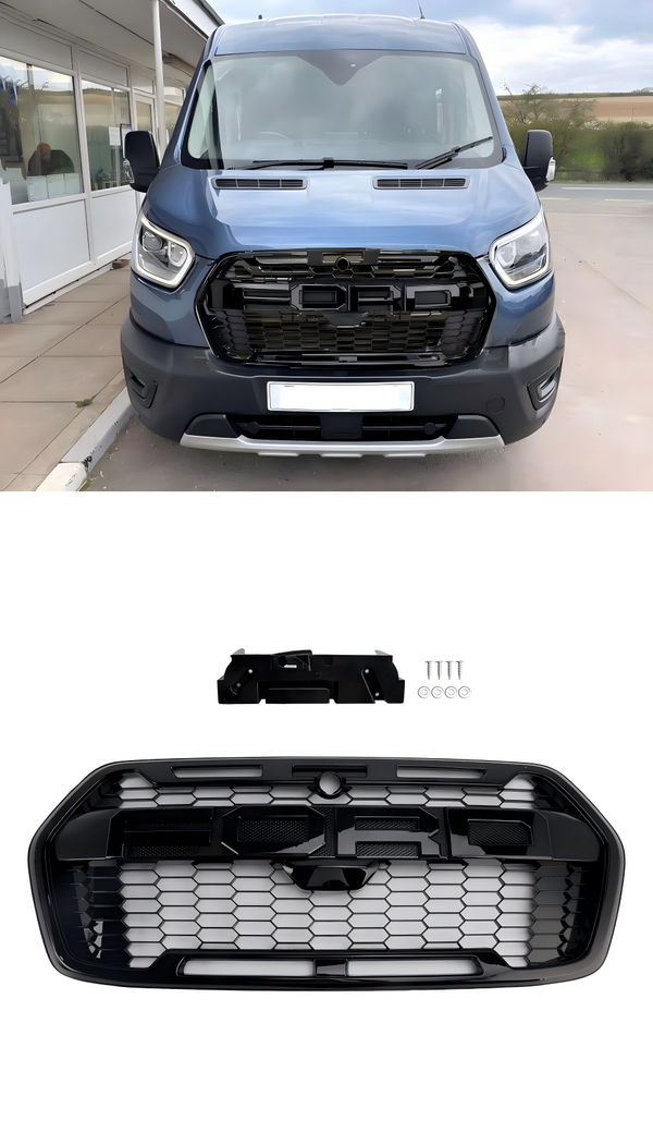 2019 Ford Transit Kühlergrill Raptor Look Frontgitter ABS Kunststoff LK31-17B968-AA5YZ9