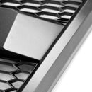 Raptor Stil Front Mesh Hauben Grill Passend für Ford F150 2004-2008 mit LED