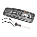 Raptor Stil Front Mesh Hauben Grill Passend für Ford F150 2004-2008 mit LED