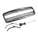 Raptor Stil Front Mesh Hauben Grill Passend für Ford F150 2004-2008 mit LED