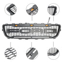 1999–2003 Ford F150 mit LED-Raptor-Stil, mattschwarz, Frontgrill mit Wabenstruktur