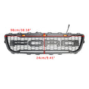 1999–2003 Ford F150 mit LED-Raptor-Stil, mattschwarz, Frontgrill mit Wabenstruktur