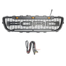 1999–2003 Ford F150 mit LED-Raptor-Stil, mattschwarz, Frontgrill mit Wabenstruktur