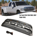 2005–2007 Ford F250 F350 Super Duty LED-etukerroksen baariristeellä
