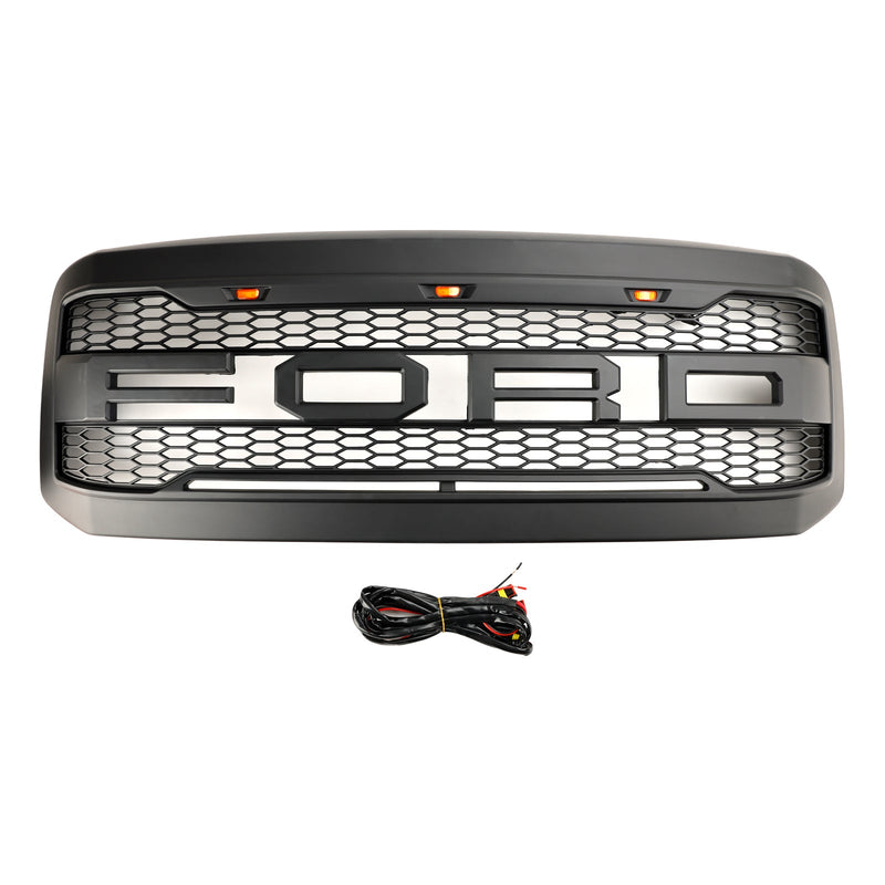 2005–2007 Ford F250 F350 Super Duty LED-etukerroksen baariristeellä