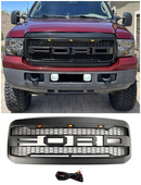 2005–2007 Ford F250 F350 Super Duty LED-etukerroksen baariristeellä