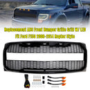 Frontstoßstangengrill im Raptor-Stil, glänzend schwarz, passend für Ford F150 2009-2014