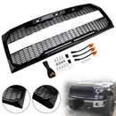 Frontstoßstangengrill im Raptor-Stil, glänzend schwarz, passend für Ford F150 2009-2014