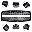 Frontstoßstangengrill im Raptor-Stil, glänzend schwarz, passend für Ford F150 2009-2014