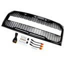 Frontstoßstangengrill im Raptor-Stil, glänzend schwarz, passend für Ford F150 2009-2014