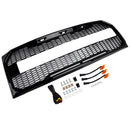 Frontstoßstangengrill im Raptor-Stil, glänzend schwarz, passend für Ford F150 2009-2014