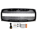 Frontstoßstangengrill im Raptor-Stil, glänzend schwarz, passend für Ford F150 2009-2014