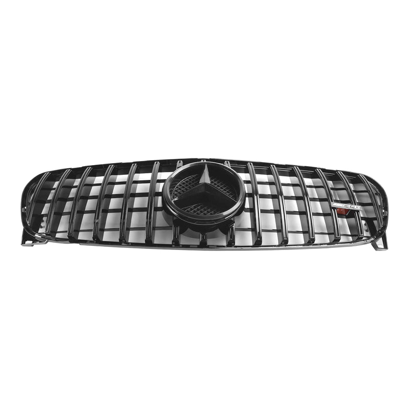 2017-2019 Mercedes Benz GLA W156 X156 frontgrill grill facelift svart