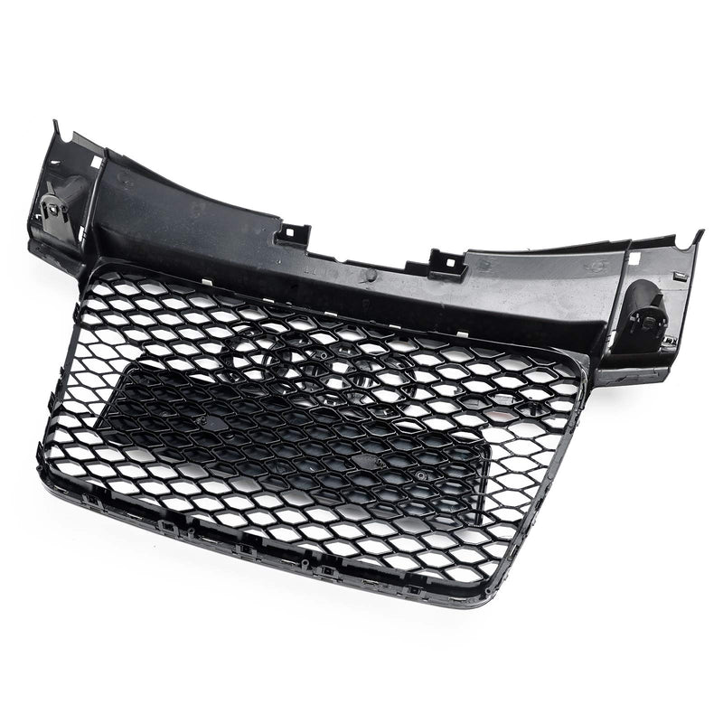 2006-2014 Audi TT TTS RS Style främre bikakegaller Grill glans svart