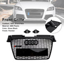 2006–2014 Audi TT TTS RS Style Front Honeycomb Grill Grille Black Shiny
