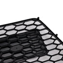 2006–2014 Audi TT TTS RS Style Front Honeycomb Grill Grille Black Shiny