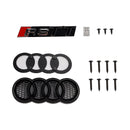 2006–2014 Audi TT TTS RS Style Front Honeycomb Grill Grille Black Shiny