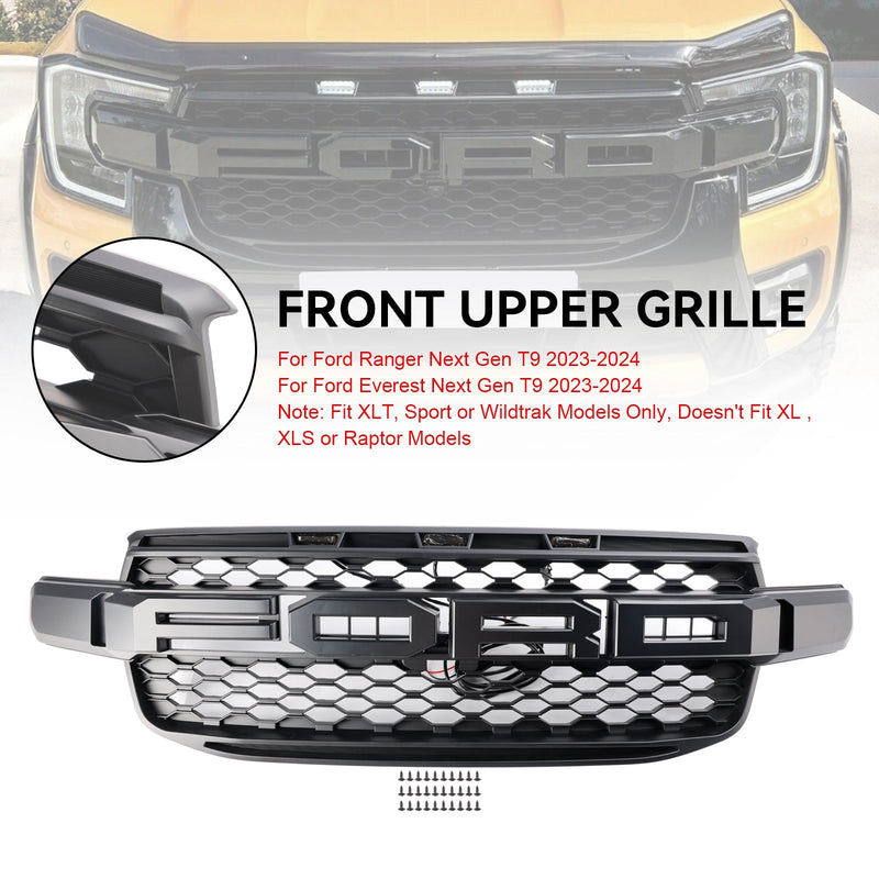 2023-2024 Ford Ranger Everest Next Gen Wildtrak Frontstoßstangengrill