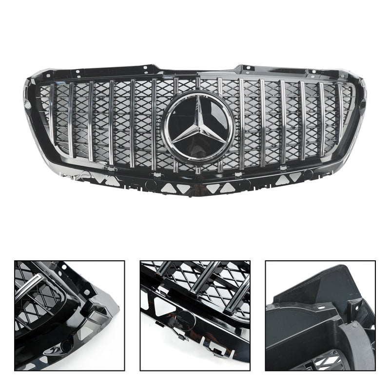 2014-2018 Mercedes Benz Sprinter W906 Front Bumper Grill Chrome