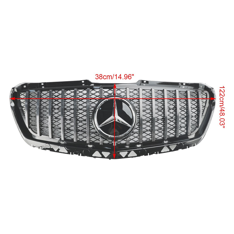 2014-2018 Mercedes Benz Sprinter W906 Frontstoßstangengrill Chrom