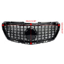 Mřížka předního nárazníku, černá, pro Mercedes Benz Sprinter W906, 2014–2018