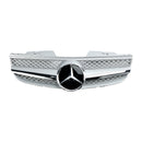 2007-2008 Mercedes Benz R230 SL550 SL600 1 Fin Star přední nárazník Horní mřížka
