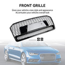 2016-2018 Audi A7 C7 S7 RS7 Style Honeycomb Front Bumper Grill Grille Svart
