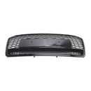 2016-2018 Audi A7 C7 S7 RS7 Style Honeycomb Front Bumper Grill Grille Svart
