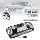 2016–2018 Audi A7 C7 S7 RS7 Stil Waben Front stoßstangen Grill Grille schwarz