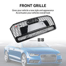 2016–2018 Audi A7 C7 S7 RS7 Stil Waben Front stoßstangen Grill Grille schwarz
