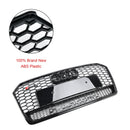 2016–2018 Audi A7 C7 S7 RS7 Stil Waben Front stoßstangen Grill Grille schwarz