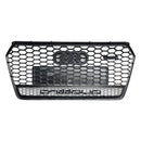 2016–2018 Audi A7 C7 S7 RS7 Stil Waben Front stoßstangen Grill Grille schwarz