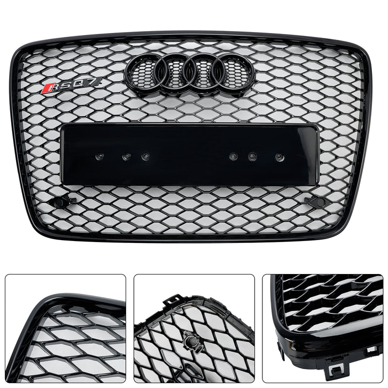 2005-2015 Audi Q7 Radiatorgitter blank svart for støtfanger foran