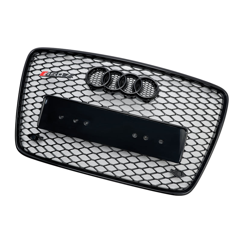 2005-2015 Audi Q7 Radiatorgitter blank svart for støtfanger foran