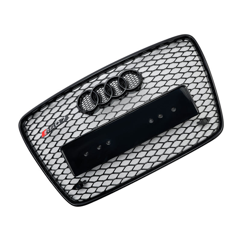 2005-2015 Audi Q7 Radiatorgitter blank svart for støtfanger foran