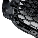 RS3 Style Frontgrill für Audi A3 8P 2008 2009 2010 2011 2012 2013 - Wabengitter schwarz glänzend