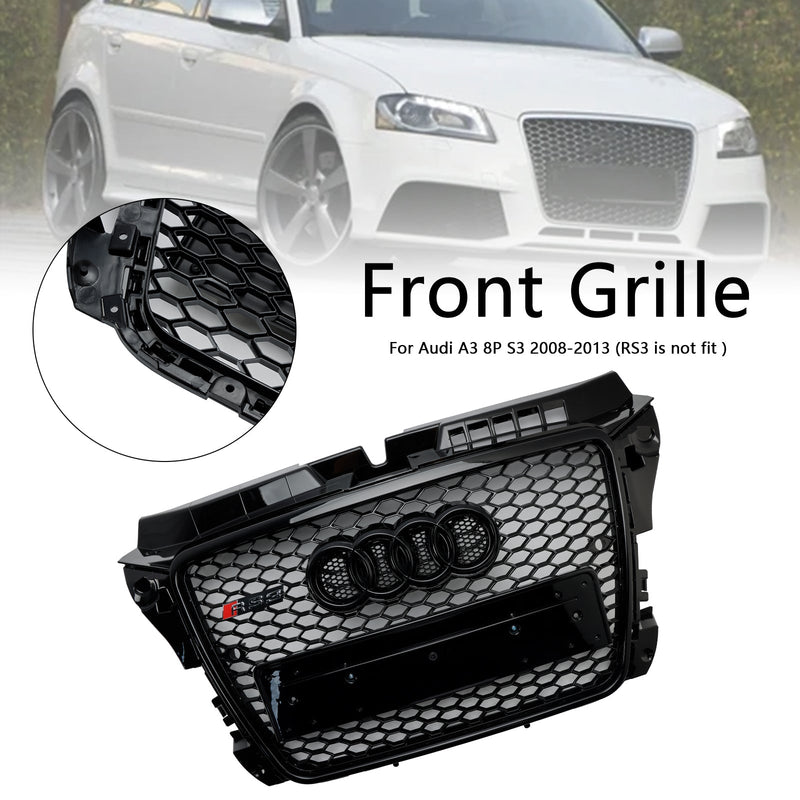 2008–2013 Audi A3 8P RS3 Stil Wabengrill für die Frontstoßstange