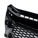 Svart glans radiatorgitter Honeycomb Grill for Audi A3 8P 2008-2013 Facelift RS3