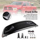 2009-2012 Dodge Ram 1500 Matt Schwarz Frontstoßstangengrill mit LED-Beleuchtung Direkteinstellung
