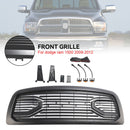 2009-2012 Dodge Ram 1500 Matt Schwarz Frontstoßstangengrill mit LED-Beleuchtung Direkteinstellung