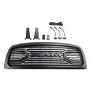 2009-2012 Dodge Ram 1500 Matt Schwarz Frontstoßstangengrill mit LED-Beleuchtung Direkteinstellung