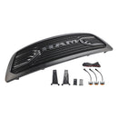 2009-2012 Dodge Ram 1500 Matt Schwarz Frontstoßstangengrill mit LED-Beleuchtung Direkteinstellung