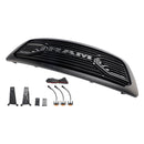 2009-2012 Dodge Ram 1500 Matt Schwarz Frontstoßstangengrill mit LED-Beleuchtung Direkteinstellung