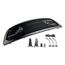 2009-2012 Dodge Ram 1500 Matt Schwarz Frontstoßstangengrill mit LED-Beleuchtung Direkteinstellung